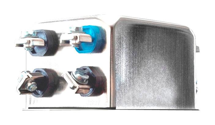 Schaffner FN355-10-05 Power Line Filter EMC/EMI 10 A 440 VAC 3 Phase + Neutral Quick Connect 200 µH 0.1 µF
