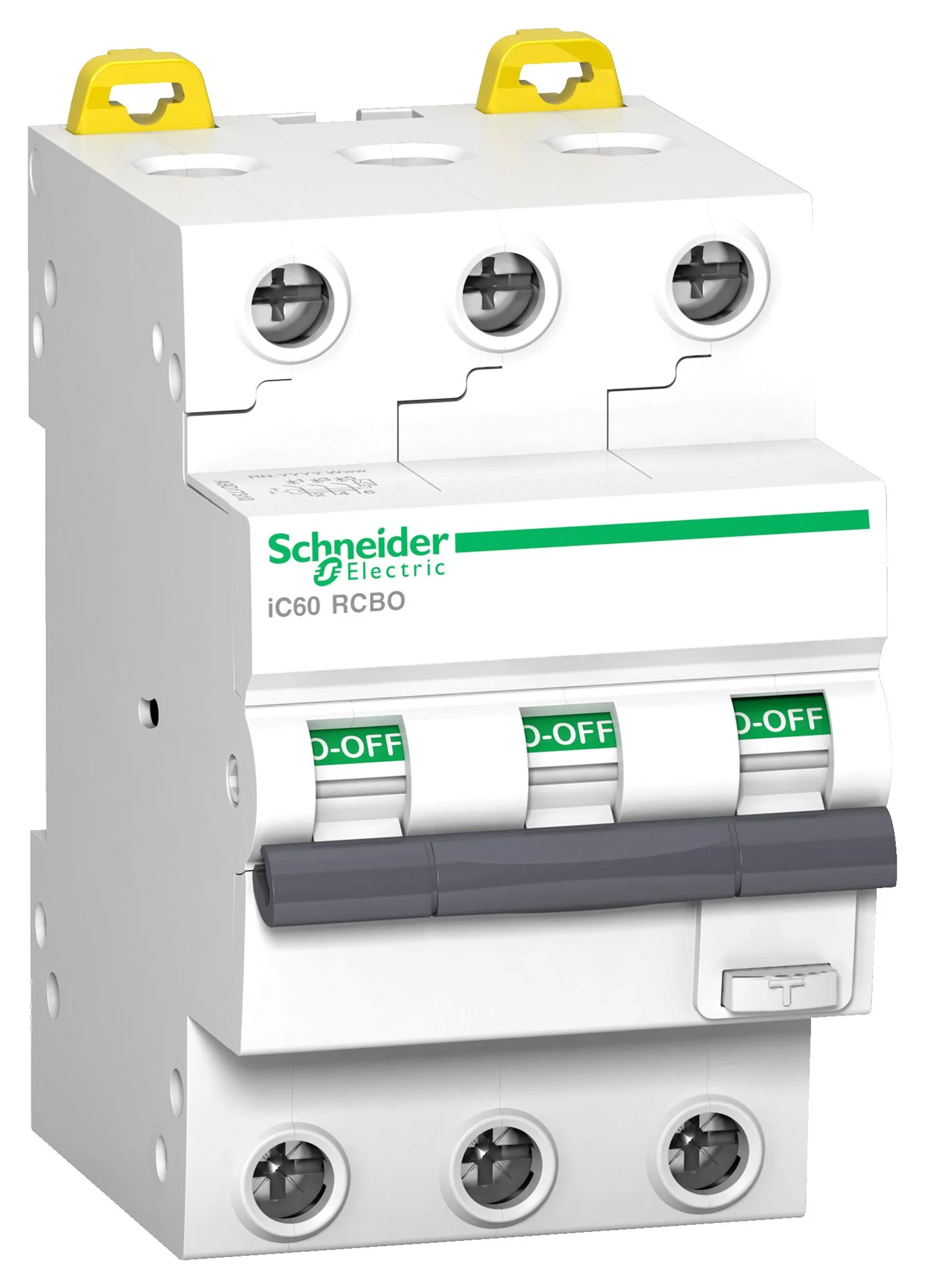 Schneider Electric A9D17310 Circuit Breaker Acti 9 iC60 Series 240 V 10 A 3 Pole