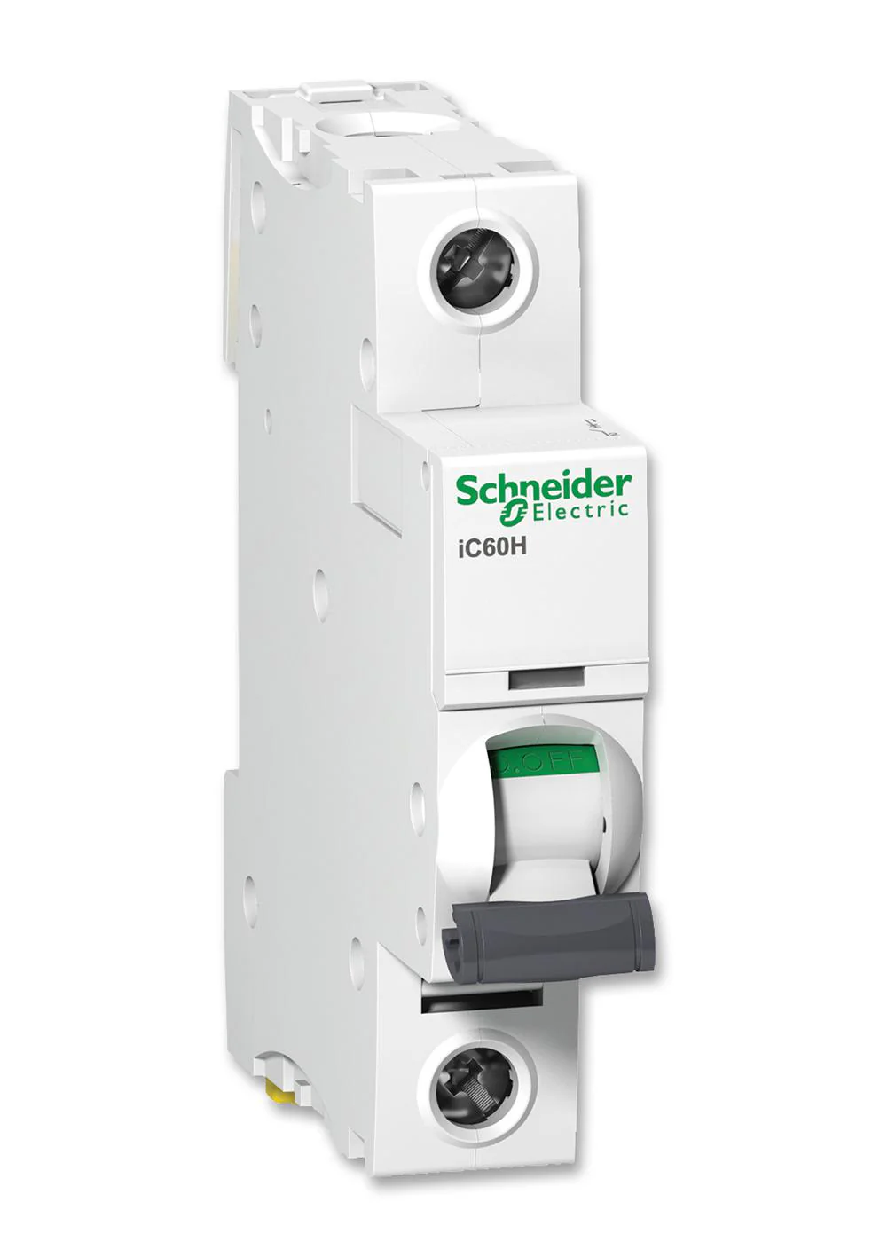 SCHNEIDER ELECTRIC A9F53116 Thermal Magnetic Circuit Breaker, iC60H, 16 A, 1 Pole, 72 V, 240 V, DIN Rail