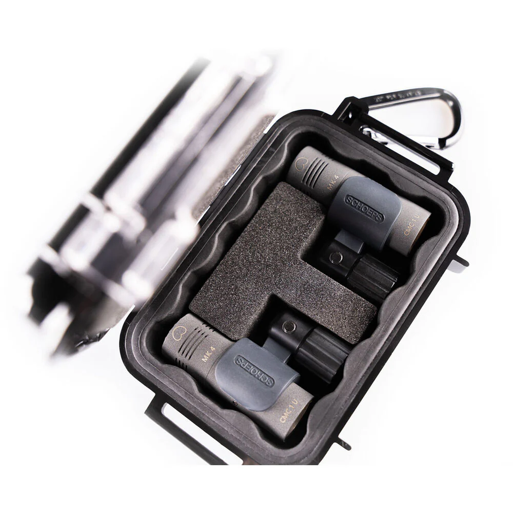 Schoeps Desert Island Stereo Set with MK 2H Capsules (Matte Gray) - Image 5
