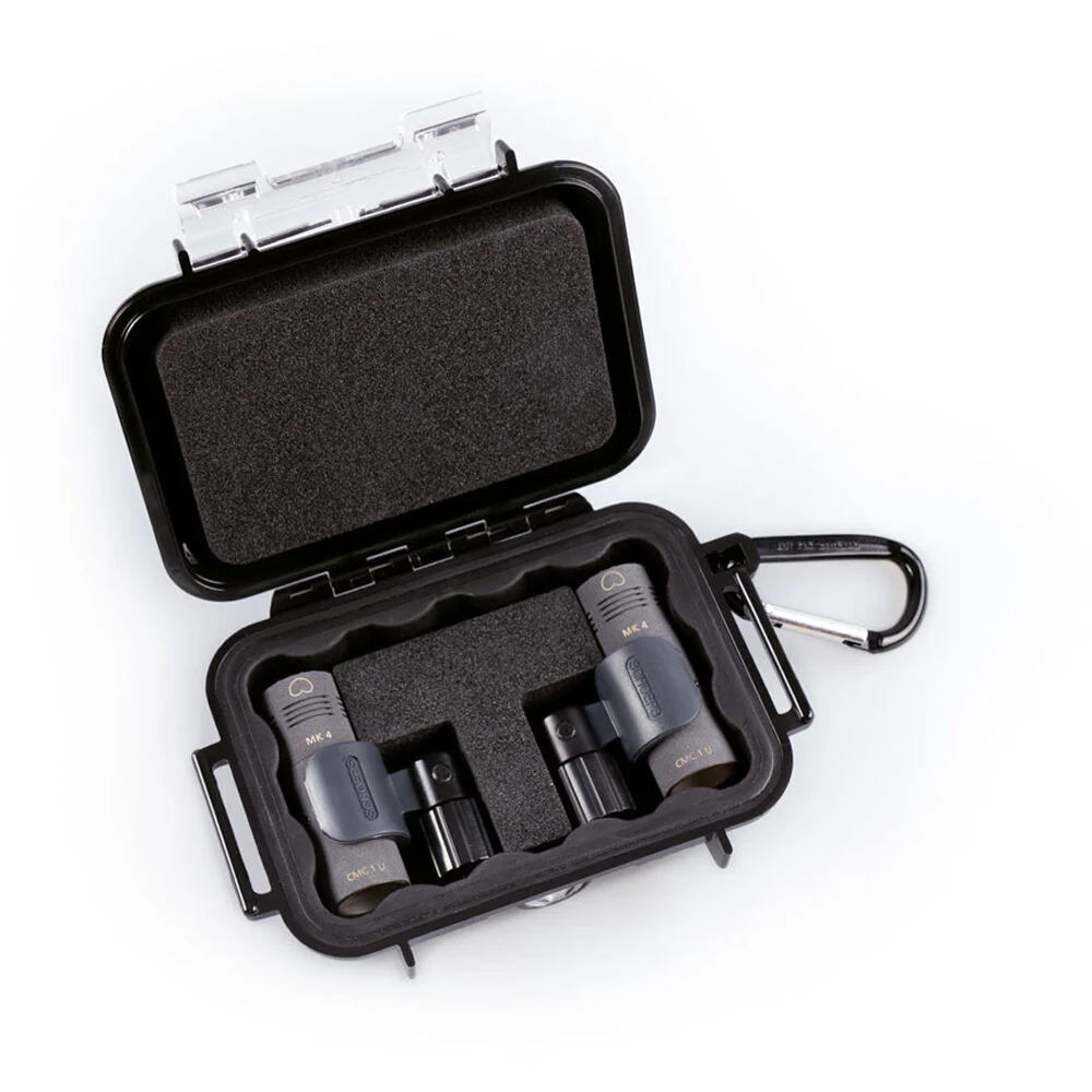 Schoeps Desert Island Stereo Set with MK 2H Capsules (Matte Gray) - Image 6