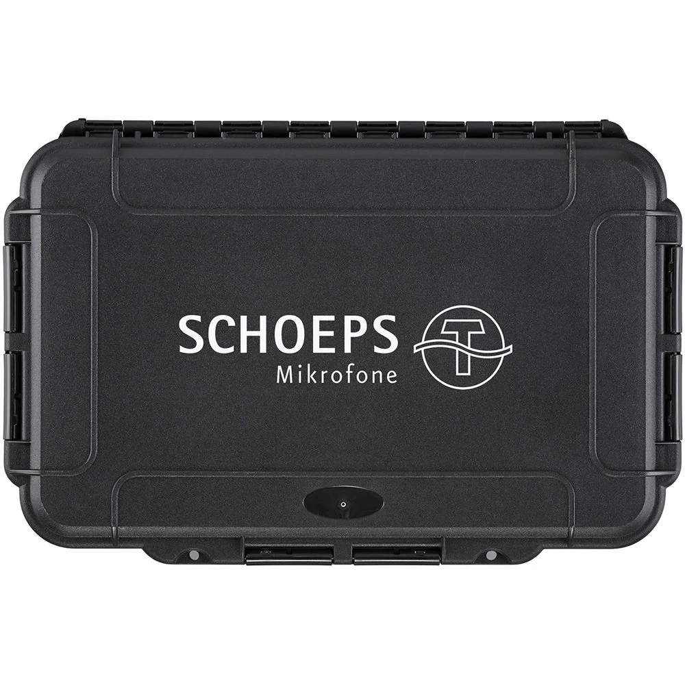 Schoeps IP67 Moulded Plastic Travel Case for 4-CMC/MK or MiniCMIT Microphones and Accessories - Image 4