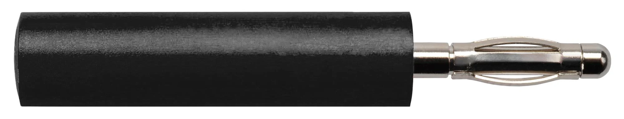 Schutzinger A 20-40 S NI / SW Banana Test Connector Plug Cable Mount 10 70 VDC Nickel Plated Contacts Black