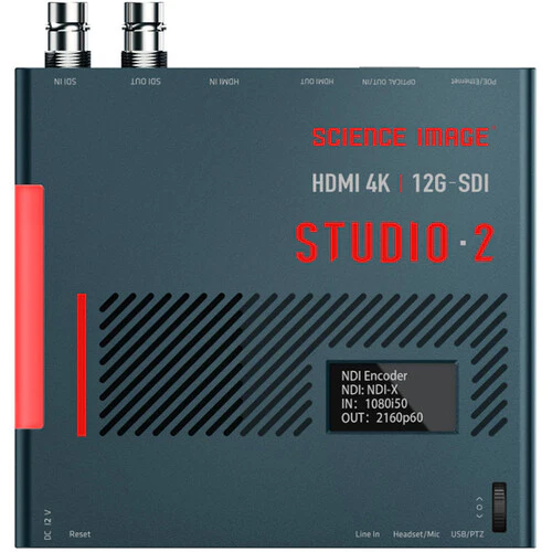 SCIENCE IMAGE Studio 2 NDI Bidirectional 4K SDI/HDMI Encoder/Decoder - Image 2