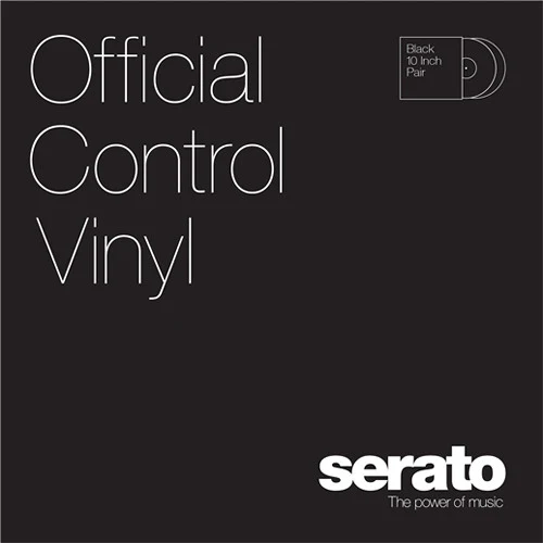 Serato 10" Control Vinyl (Pair, Black) - Image 3