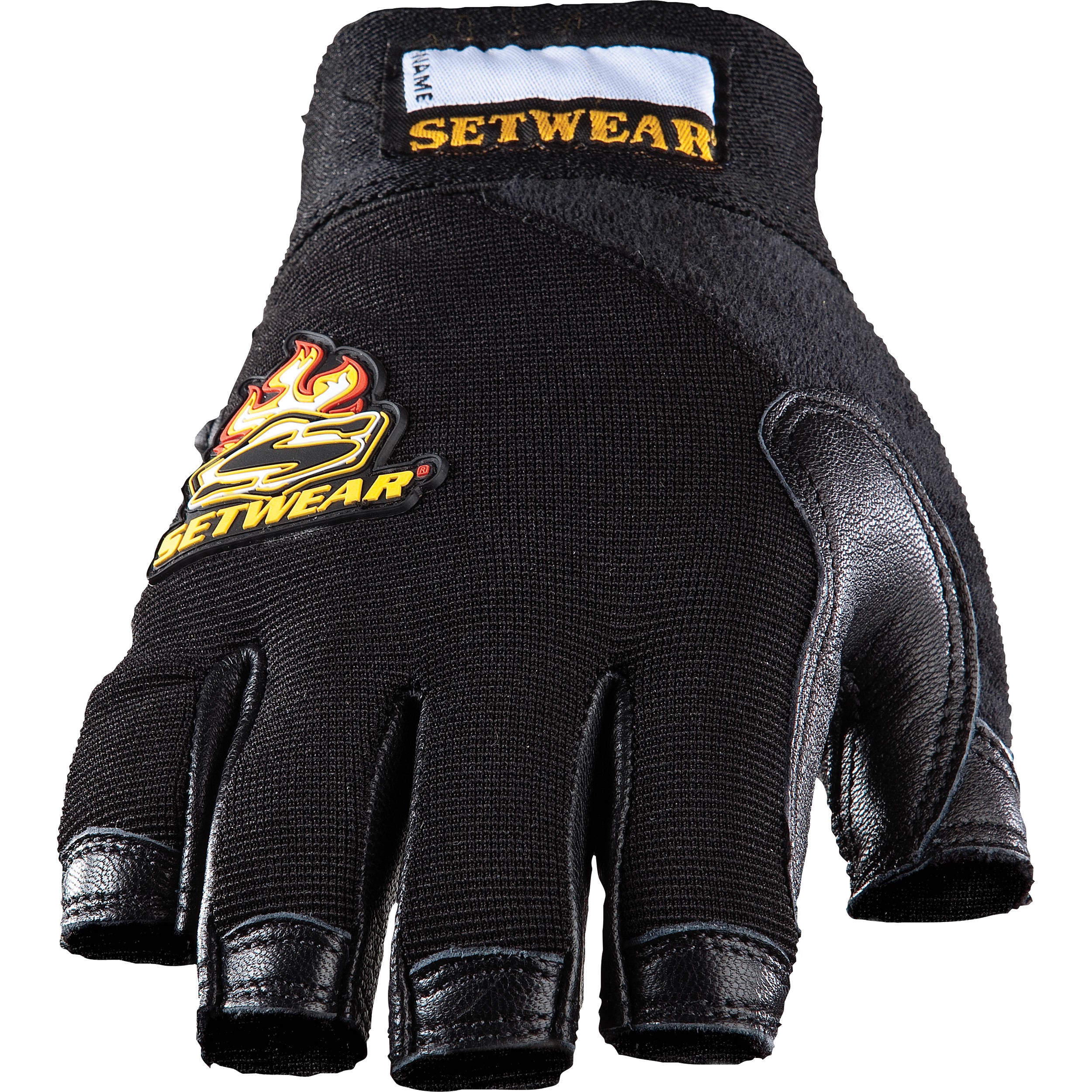 Setwear Leather Fingerless Gloves (X-Small) - Image 2