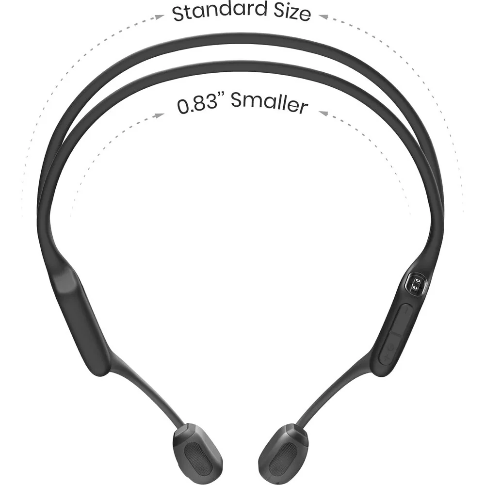 SHOKZ OpenRun Pro Mini Bone Conduction Open-Ear Sport Headphones (Black) - Image 4