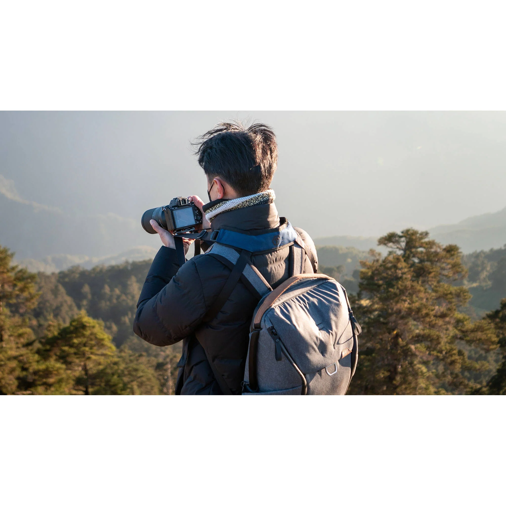 Silence Corner pi Strap Sport Camera Strap (Polar Blue) - Image 5