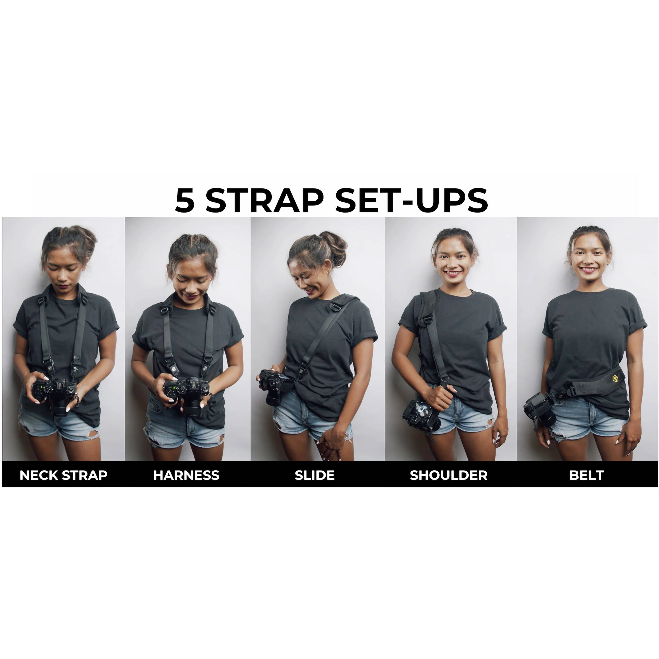 Silence Corner pi Strap Sport Camera Strap (Polar Blue) - Image 6