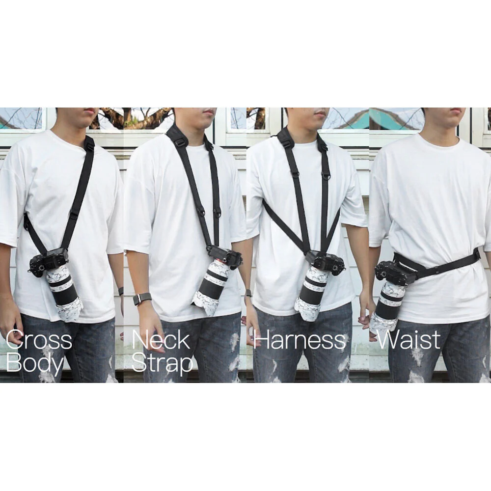 Silence Corner pi Strap Sport Camera Strap (Silence Black) - Image 5
