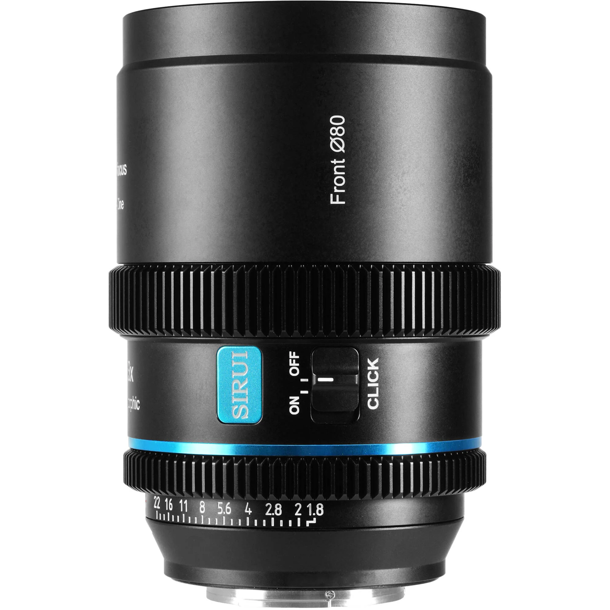 Sirui 40mm T1.8 1.33x S35 AF Anamorphic Lens (Micro Four Thirds, Blue Flares) - Image 3