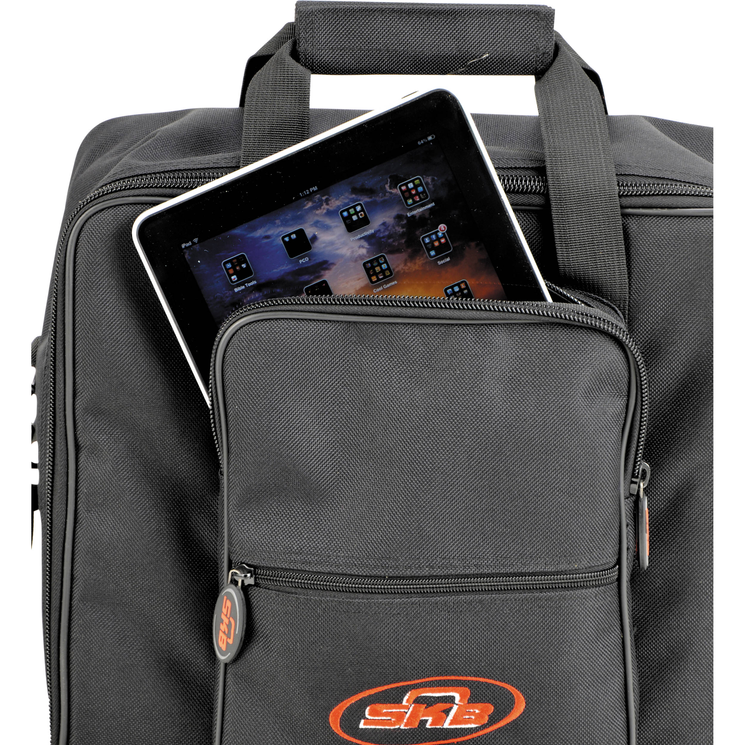 SKB 1SKB-UB1515 Universal Equipment / Mixer Bag (Black) - Image 7