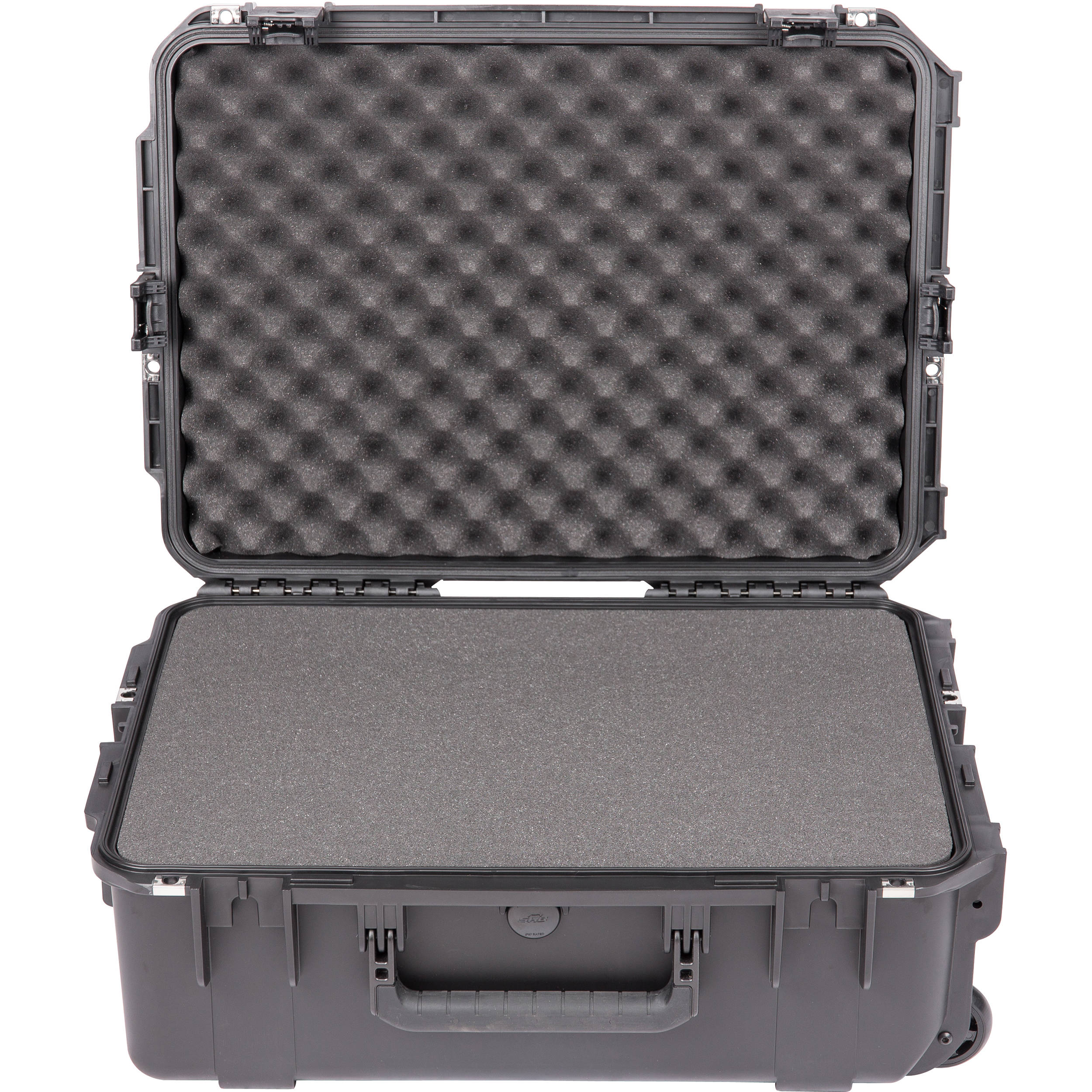 SKB iSeries 2215-8 Waterproof Utility Case with Wheels and Cubed Foam (Black) - Image 3