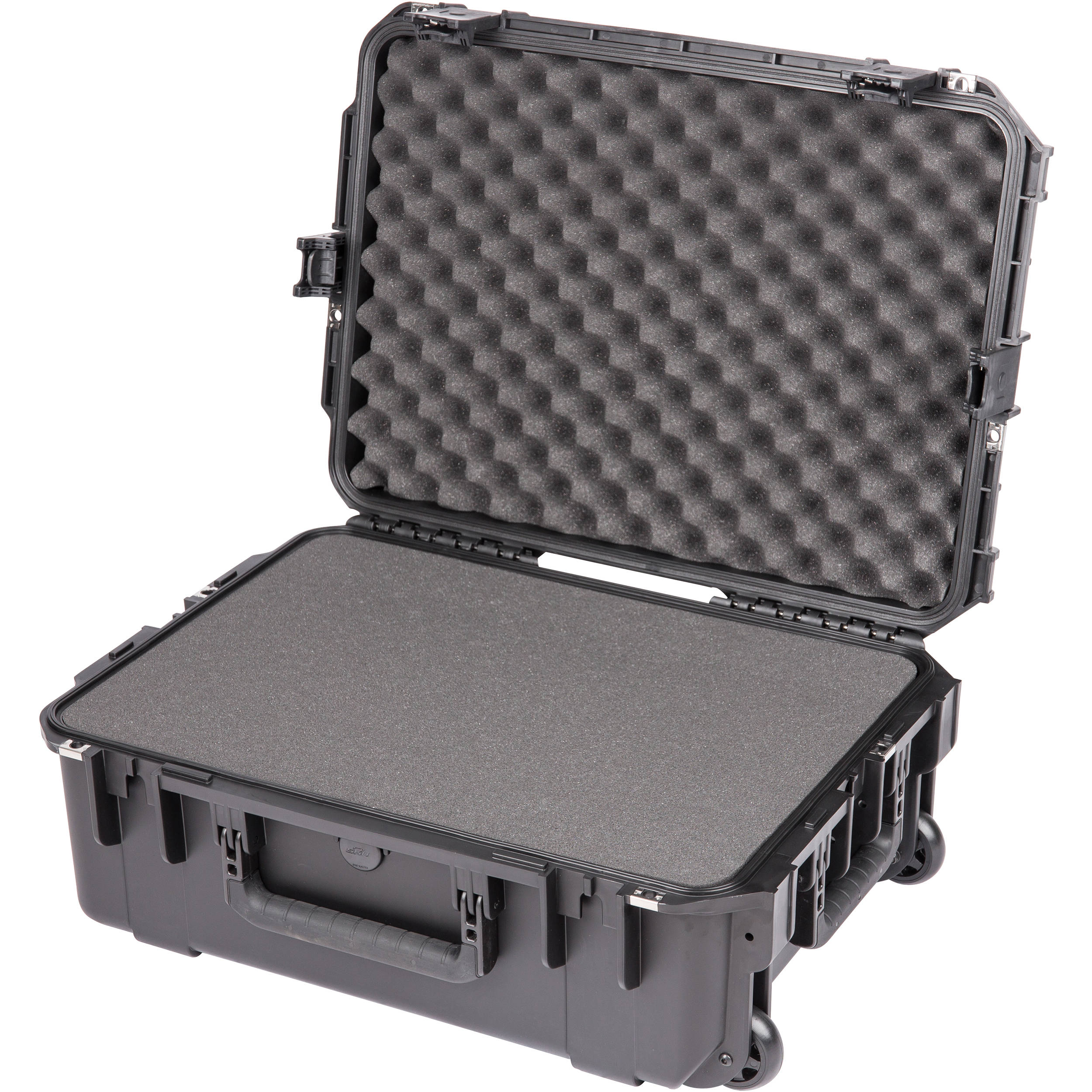 SKB iSeries 2215-8 Waterproof Utility Case with Wheels and Cubed Foam (Black) - Image 4