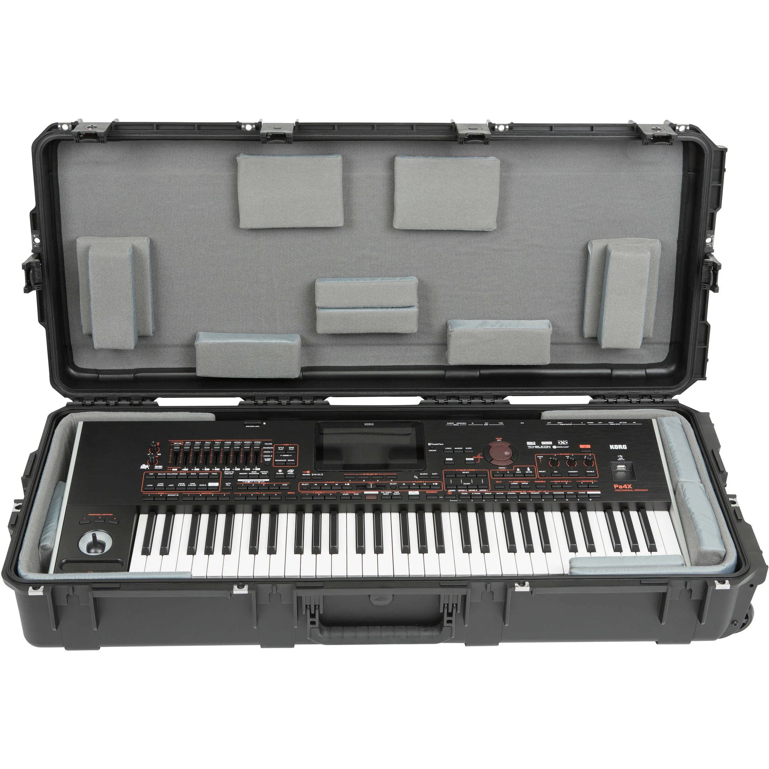 SKB iSeries 61-Note Keyboard Case - with Think Tank Interior : 39.5" X 16" X 5.625" - Image 12