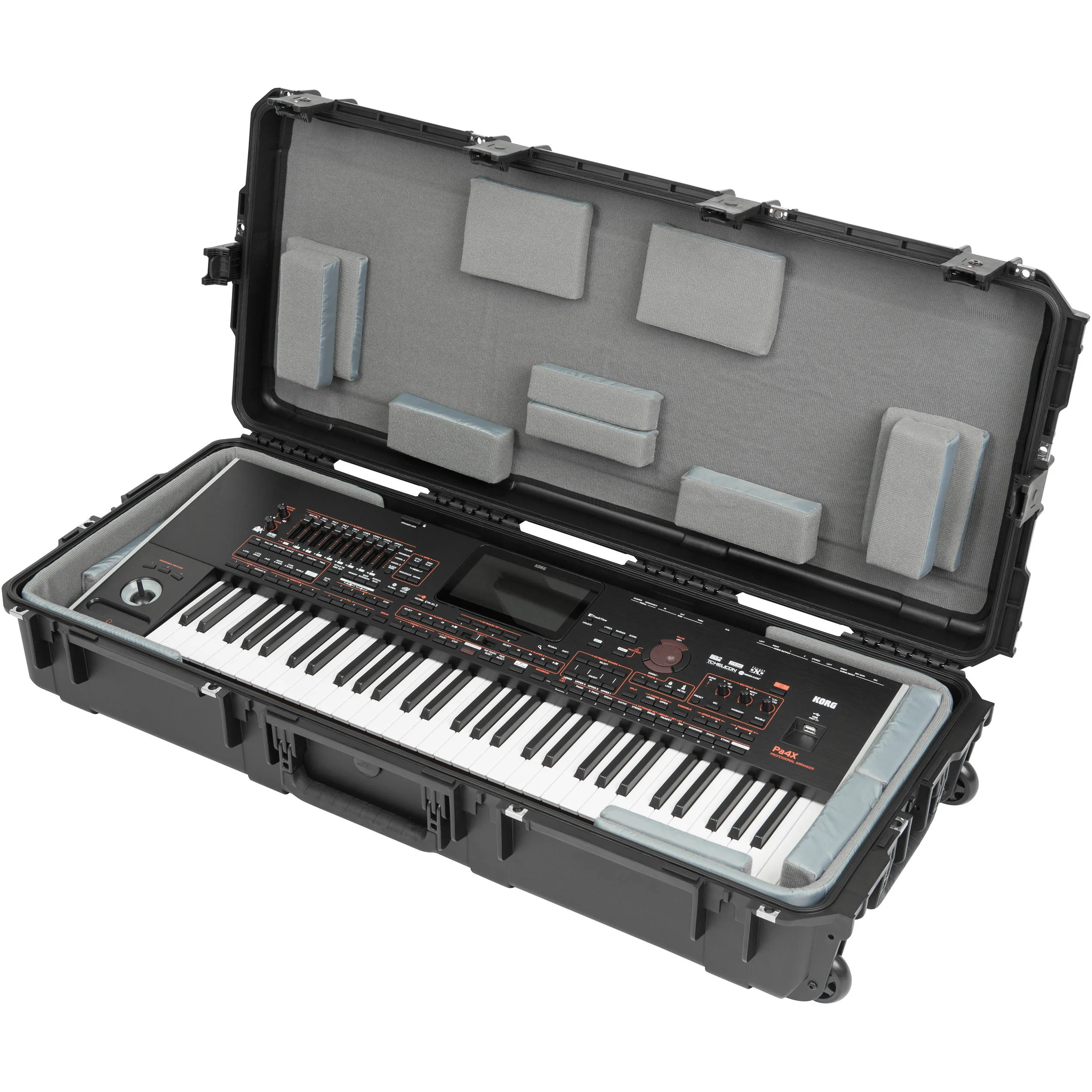 SKB iSeries 61-Note Keyboard Case - with Think Tank Interior : 39.5" X 16" X 5.625" - Image 16