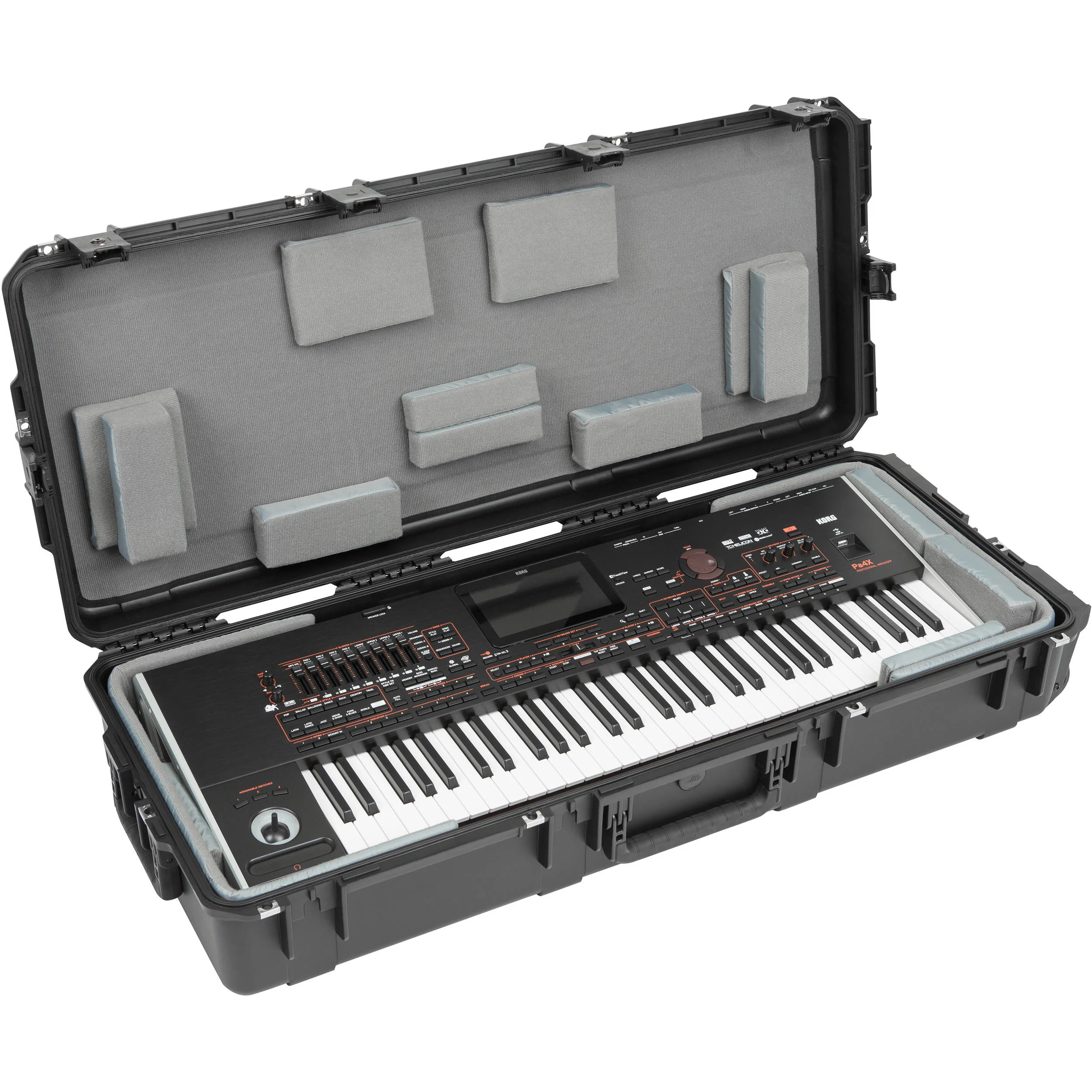 SKB iSeries 61-Note Keyboard Case - with Think Tank Interior : 39.5" X 16" X 5.625" - Image 8