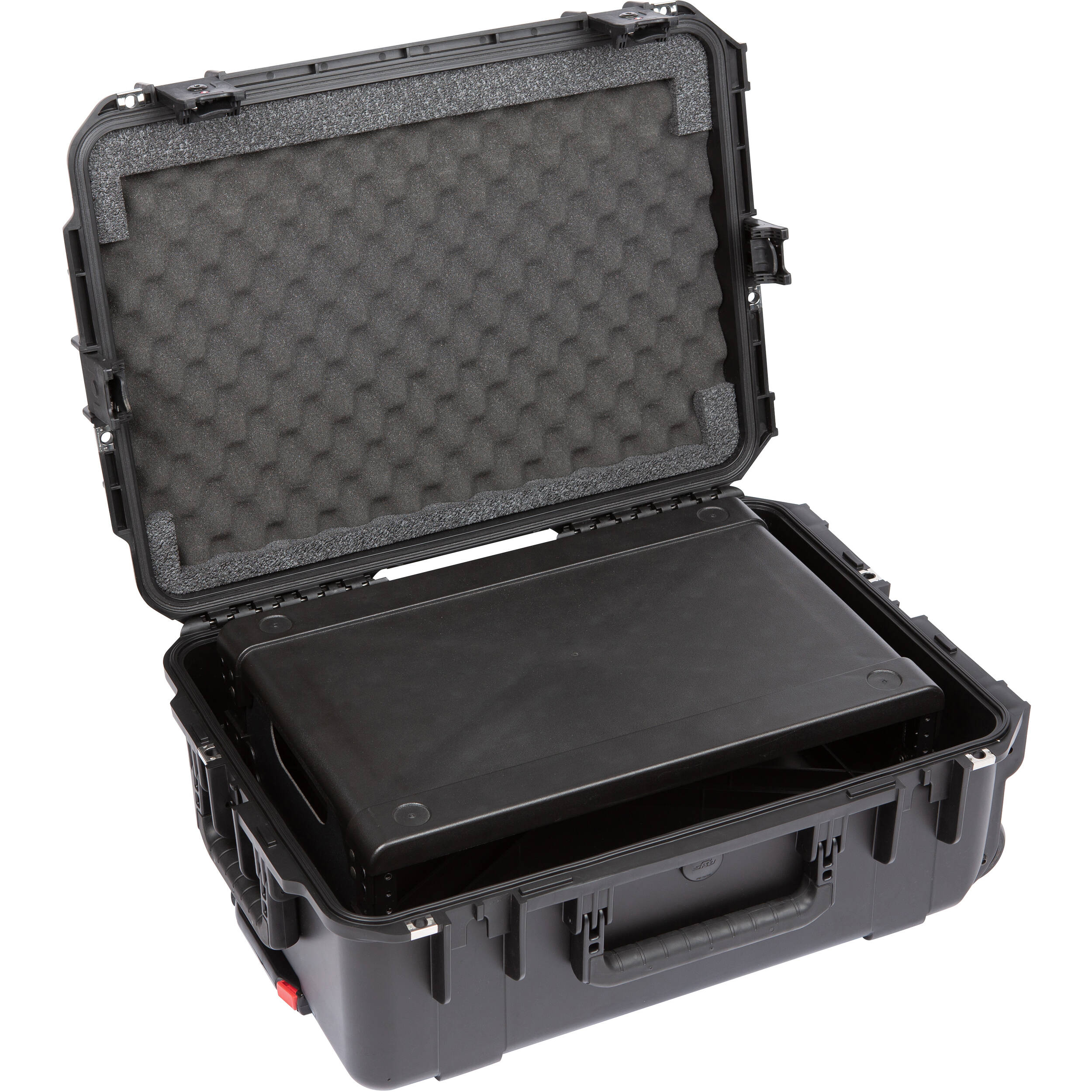 SKB iSeries Injection-Molded 13" Fly Rack with Wheels (2 RU) - Image 2