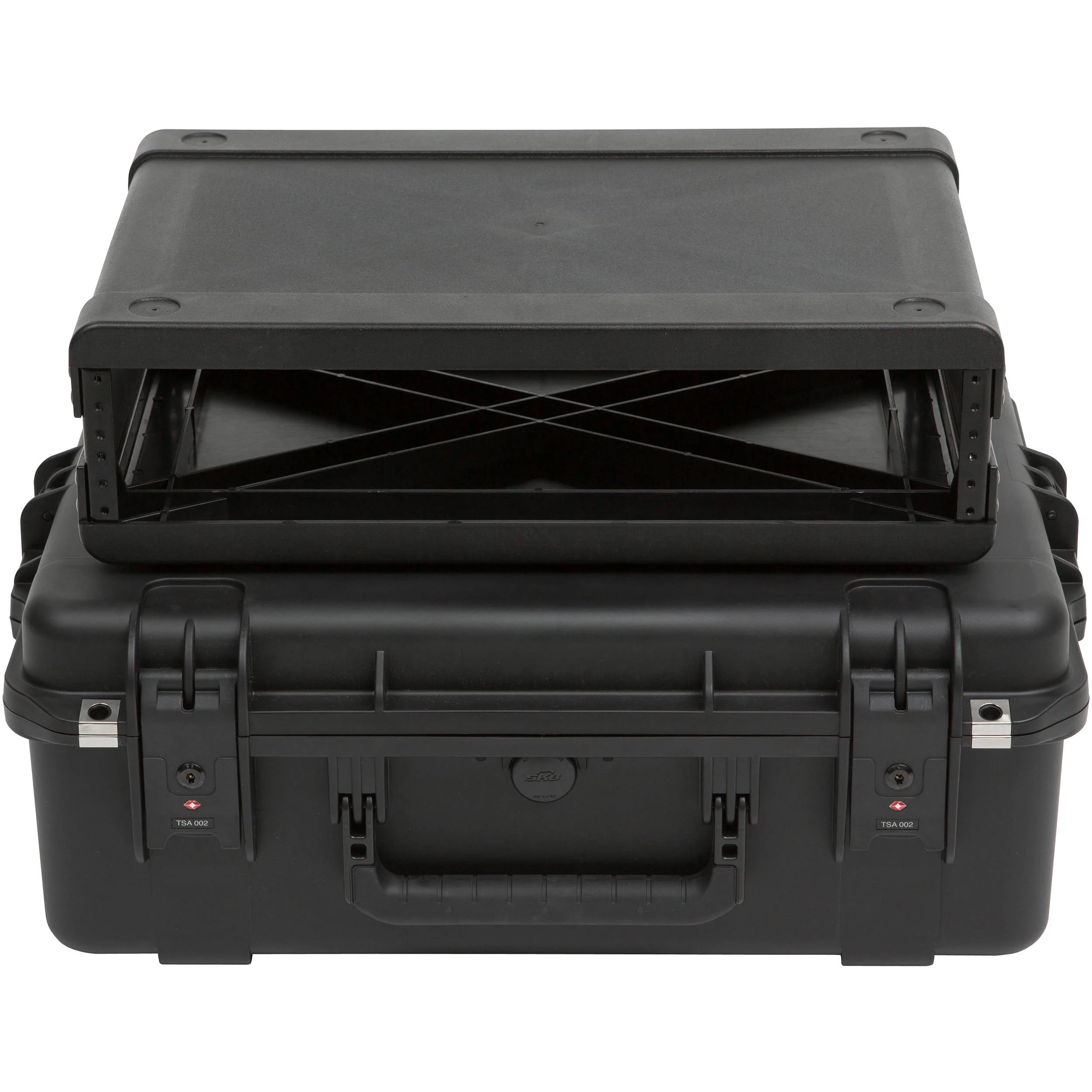 SKB iSeries Injection-Molded 13" Fly Rack with Wheels (2 RU) - Image 23