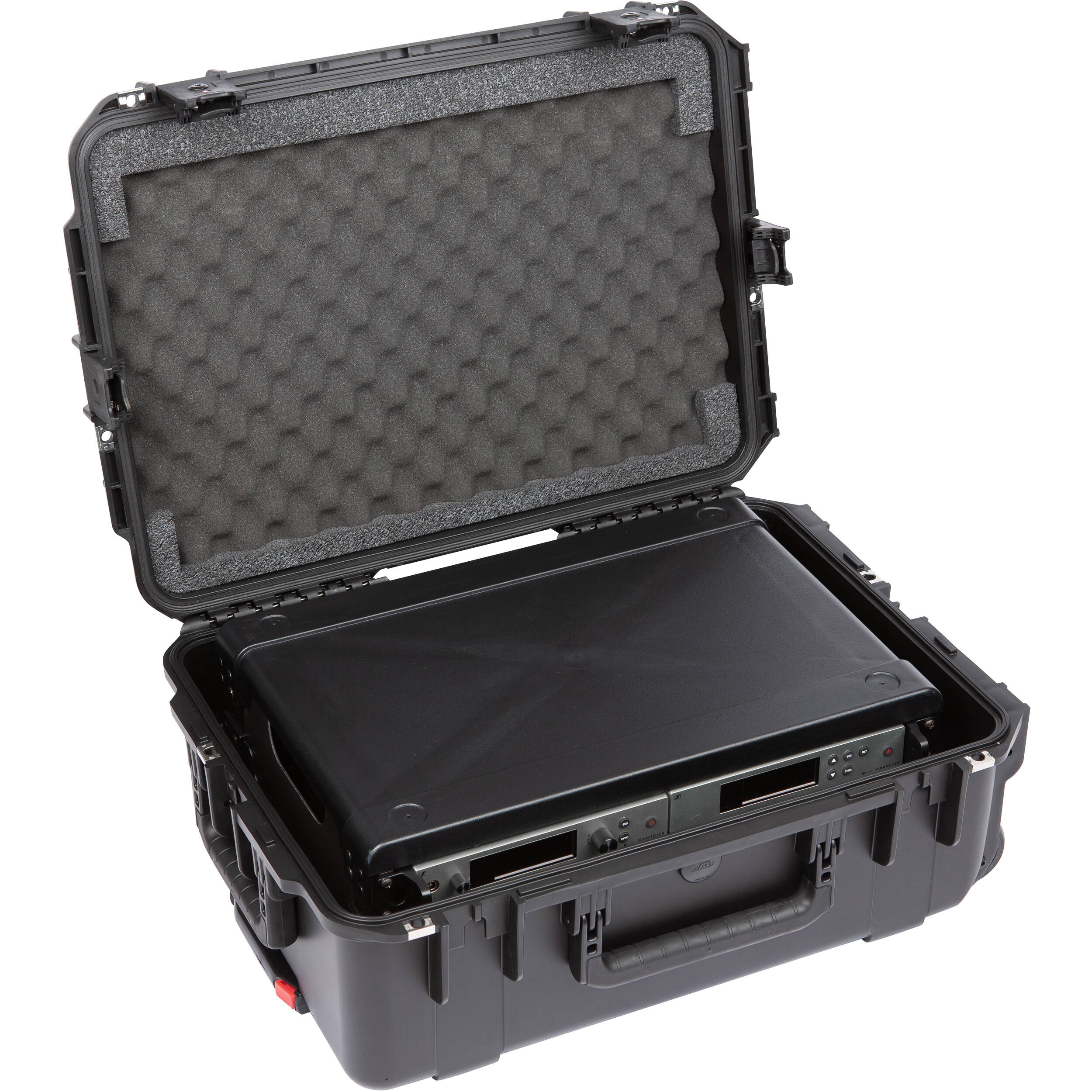 SKB iSeries Injection-Molded 13" Fly Rack with Wheels (2 RU) - Image 3