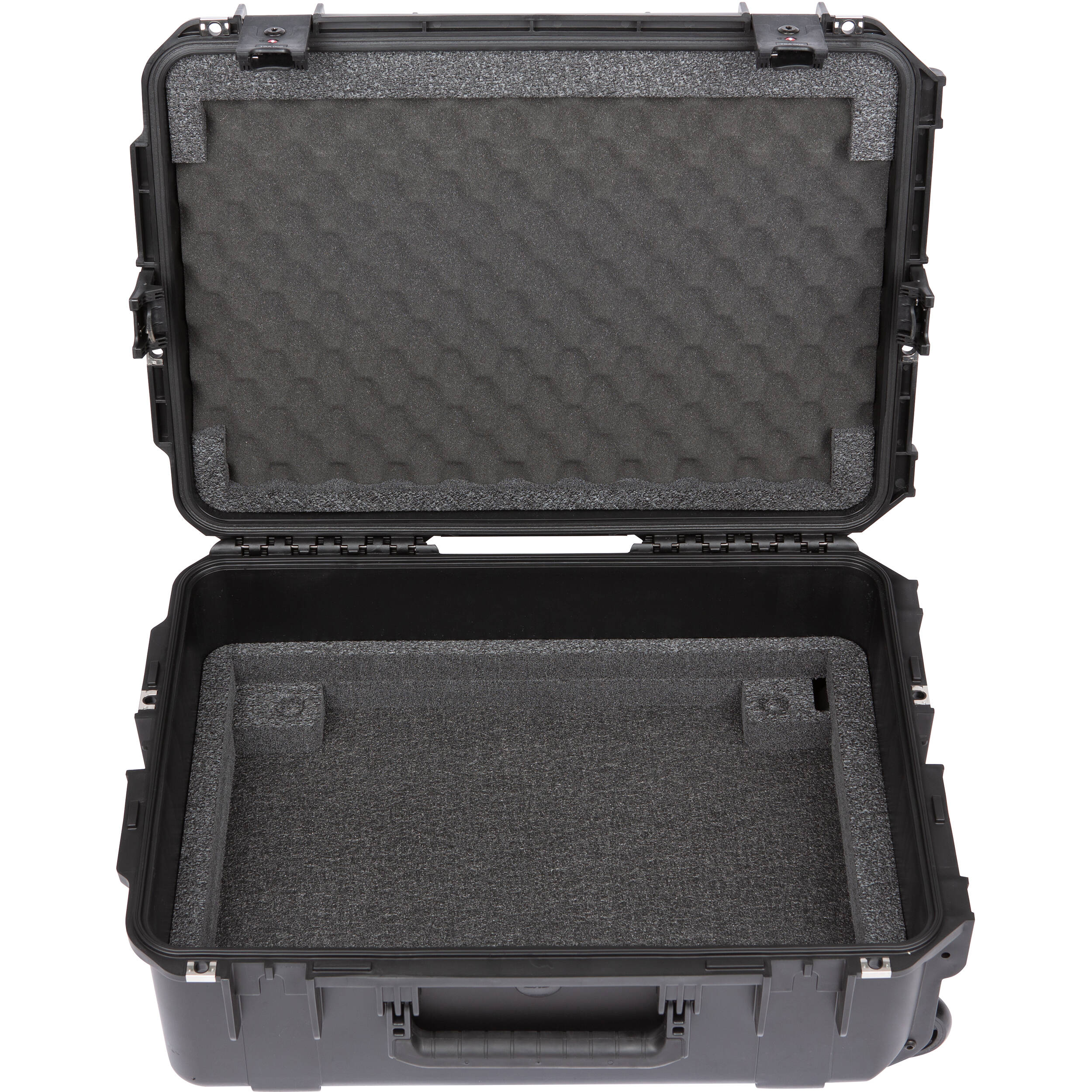 SKB iSeries Injection-Molded 13" Fly Rack with Wheels (2 RU) - Image 4
