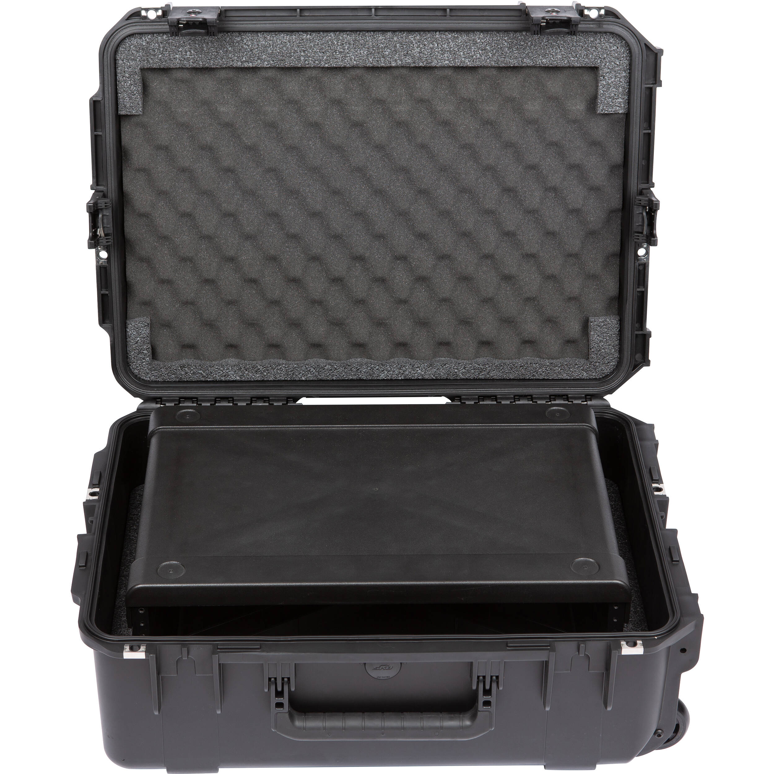SKB iSeries Injection-Molded 13" Fly Rack with Wheels (2 RU) - Image 5