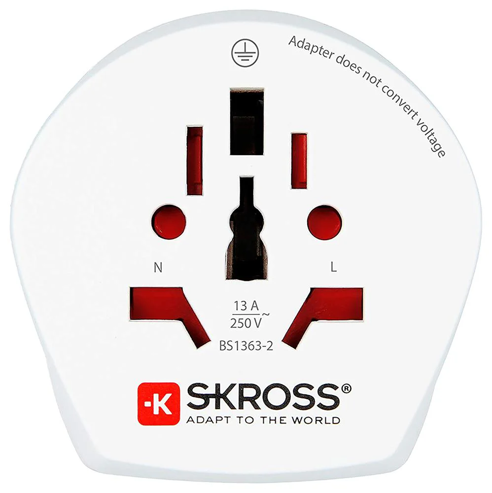 Skross 1.500231-E 1.500231-E Travel Adapter Combo WORLD-UK 13A/250V New - Image 3