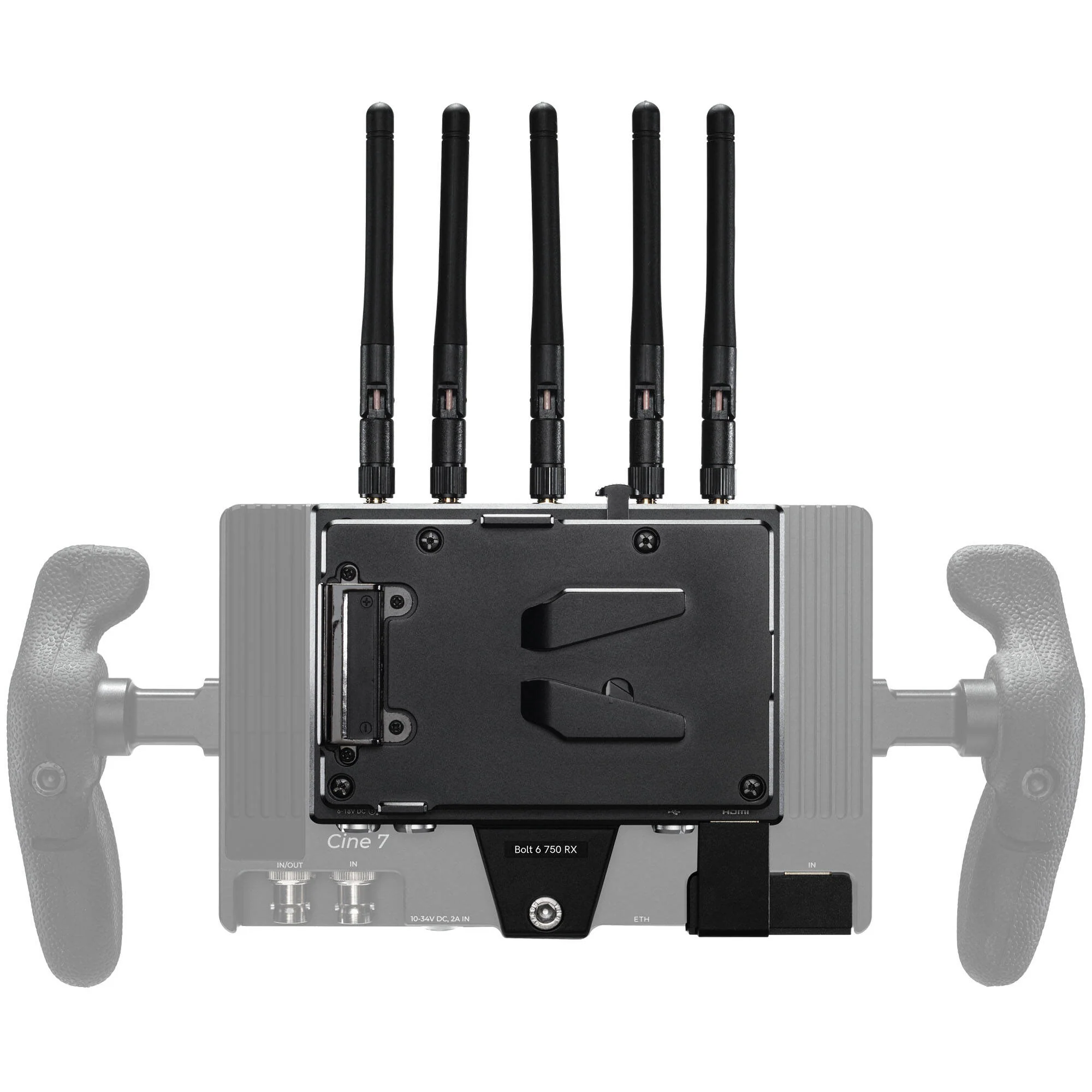SmallHD INDIE 7 RED RCP2 Monitor for KOMODO/DSMC3 with Bolt 6 750 Receiver Handheld Kit (V-Mount) - Image 3