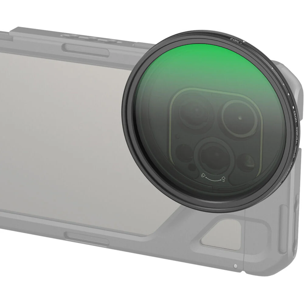 SmallRig Attachable VND Filter with T-Mount Adapter (67mm, 1 to 5-Stop) - Image 2