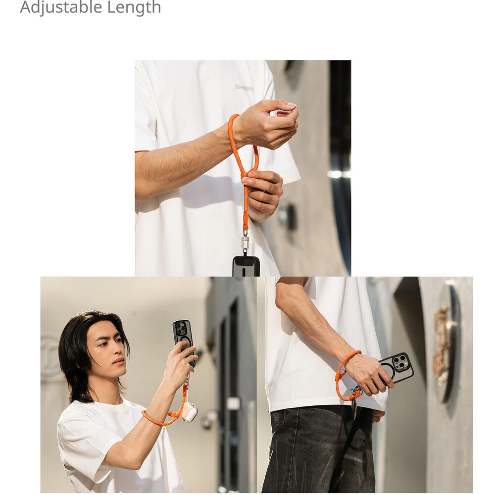SmallRig FilMov Phone Wrist Strap (Orange) - Image 3
