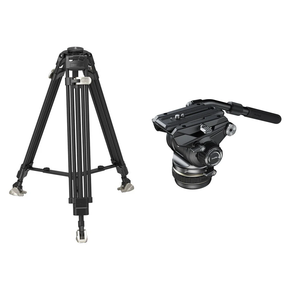 SmallRig FreeBlazer Carbon Fiber Tripod Kit with DH12 Video Head (75mm Bowl)
