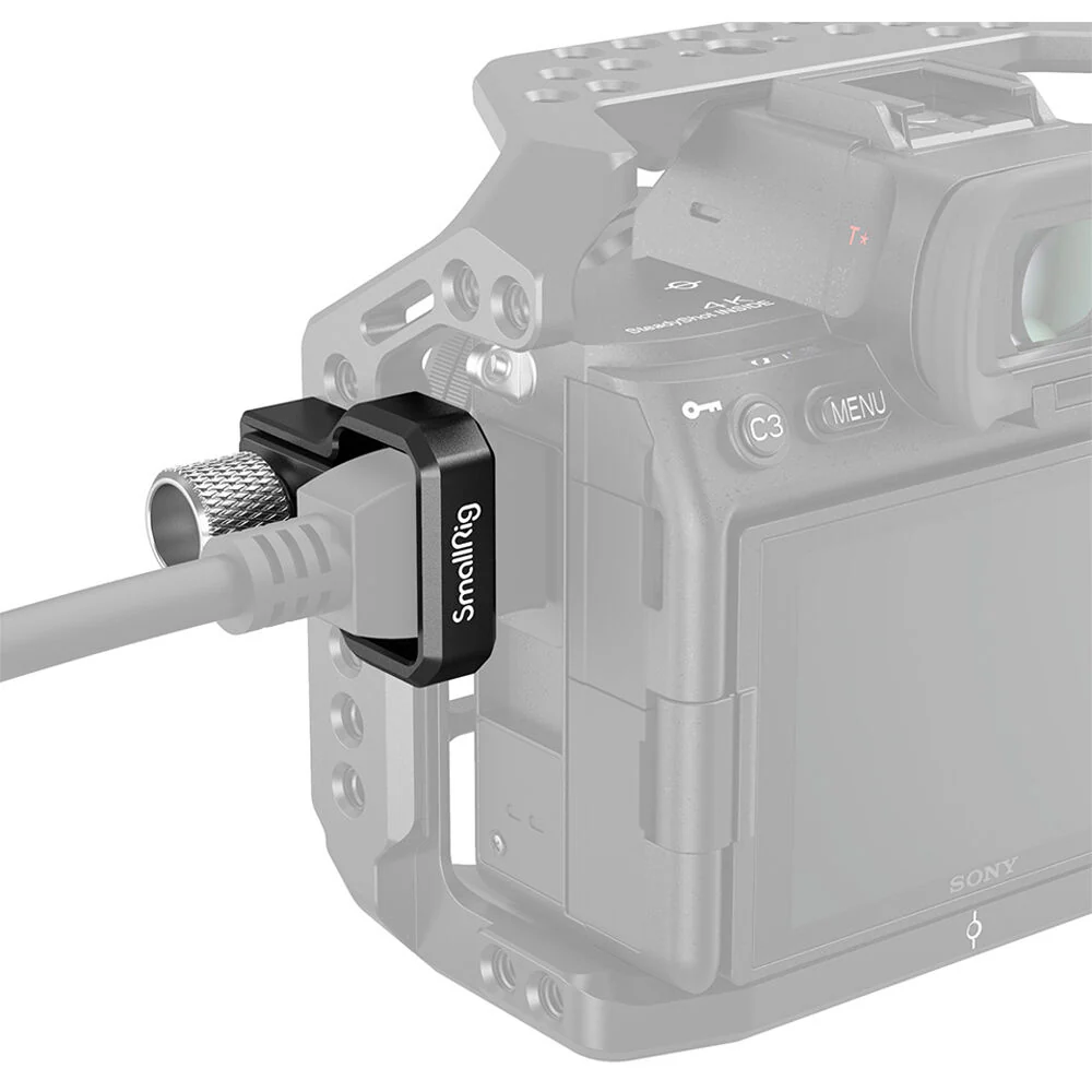 SmallRig HDMI Cable Clamp for Sony a7S III Camera Cage - Image 4