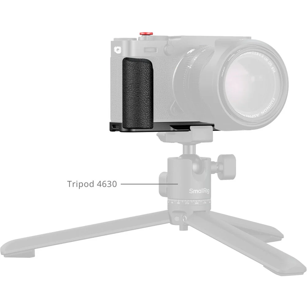 SmallRig L-Shaped Mount Plate with Silicone Handle for FUJIFILM X-E5 (Black) - Image 5