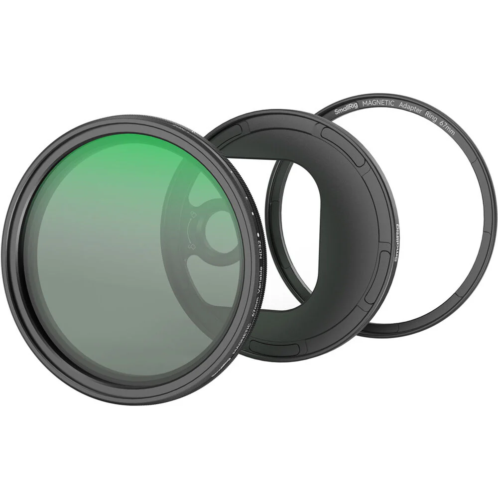 SmallRig Mobile Video Cage, 1.55x Anamorphic Lens, and VND Filter Kit for iPhone 15 Pro Max - Image 4