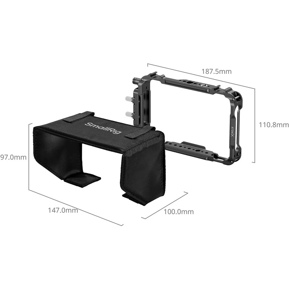 SmallRig Monitor Cage Kit for Atomos Ninja Series - Image 2