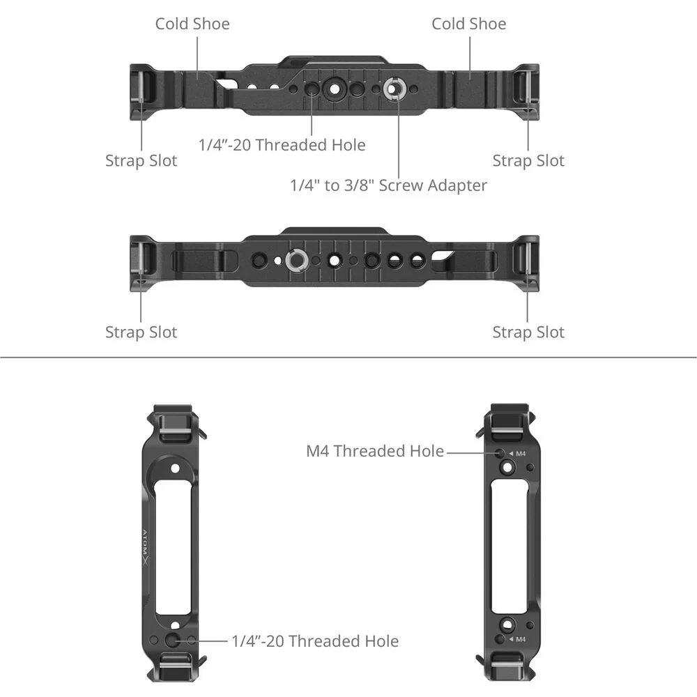 SmallRig Monitor Cage Kit for Atomos Ninja Series - Image 4