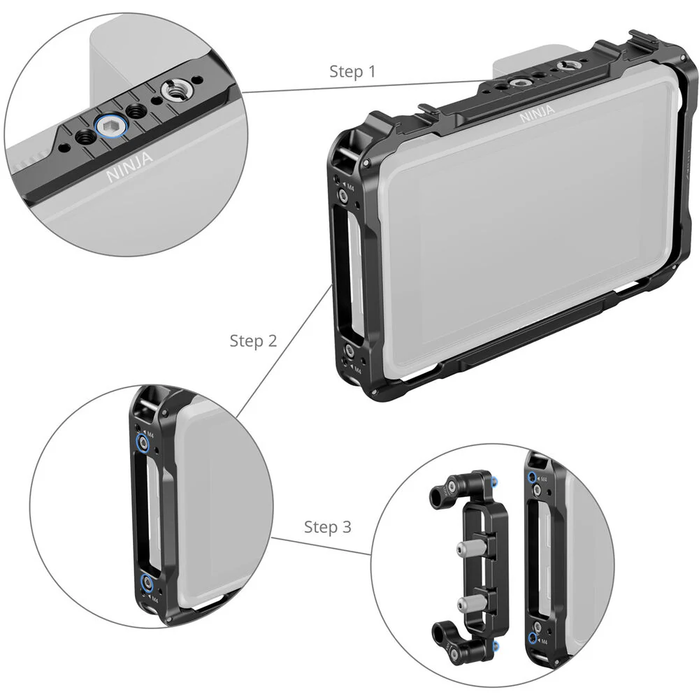 SmallRig Monitor Cage Kit for Atomos Ninja Series - Image 5