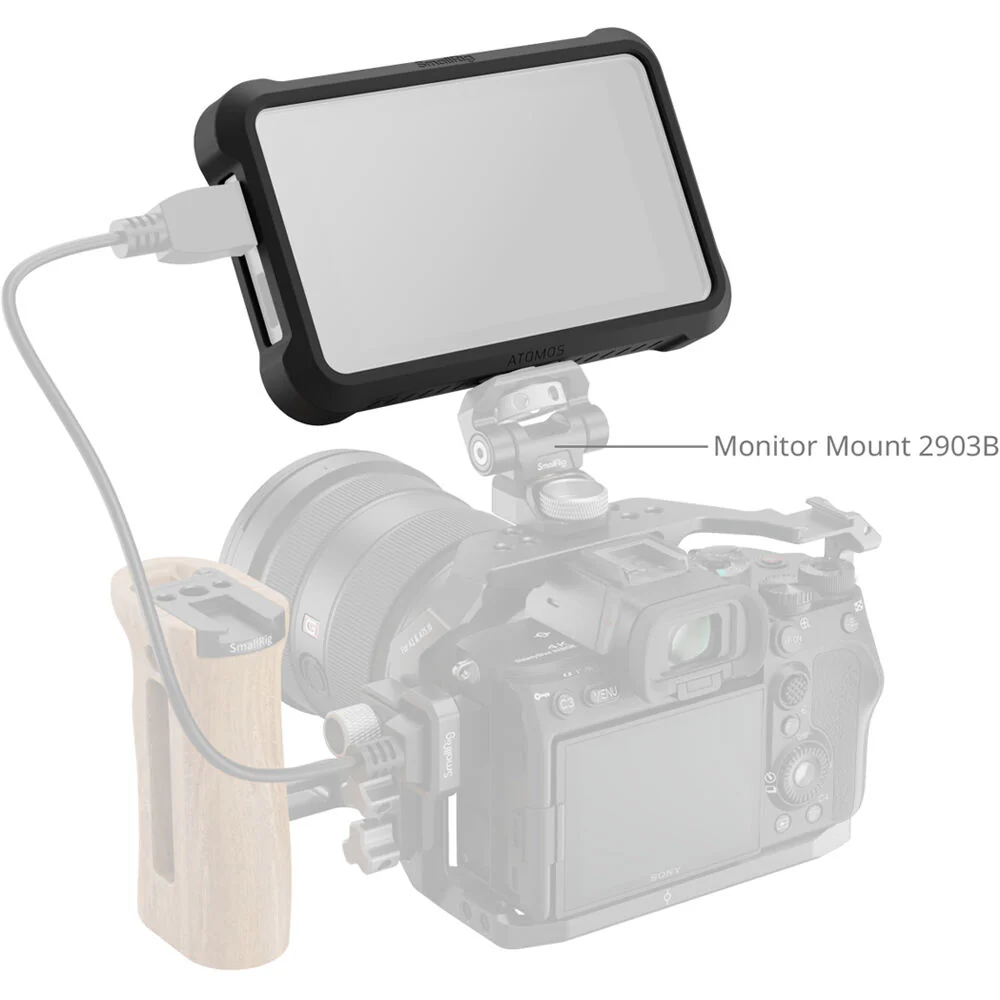 SmallRig Monitor Cage Kit for Atomos Ninja Series - Image 6