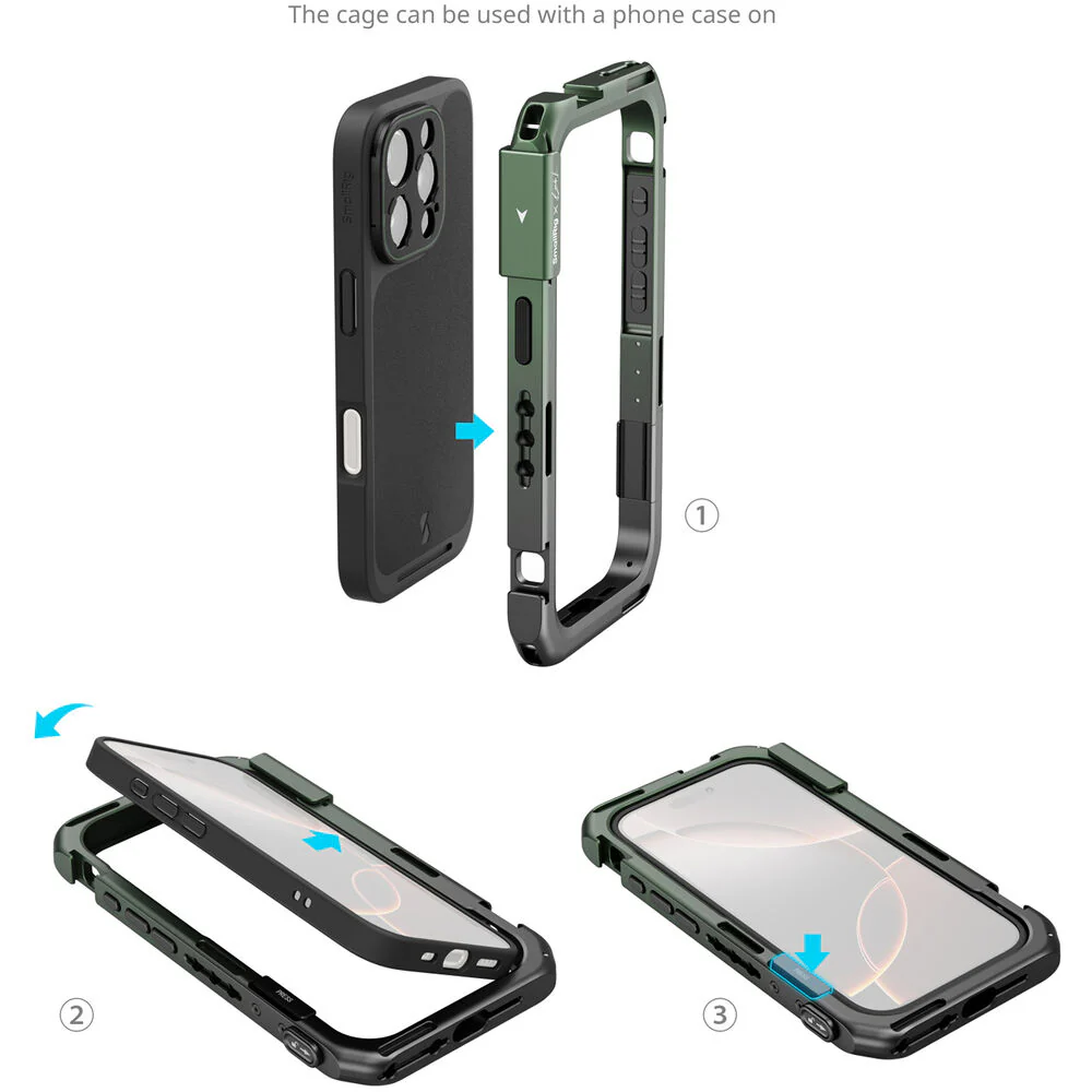 SmallRig x Brandon Li Mobile Video Kit for iPhone 16 Pro Pro Max - Image 6