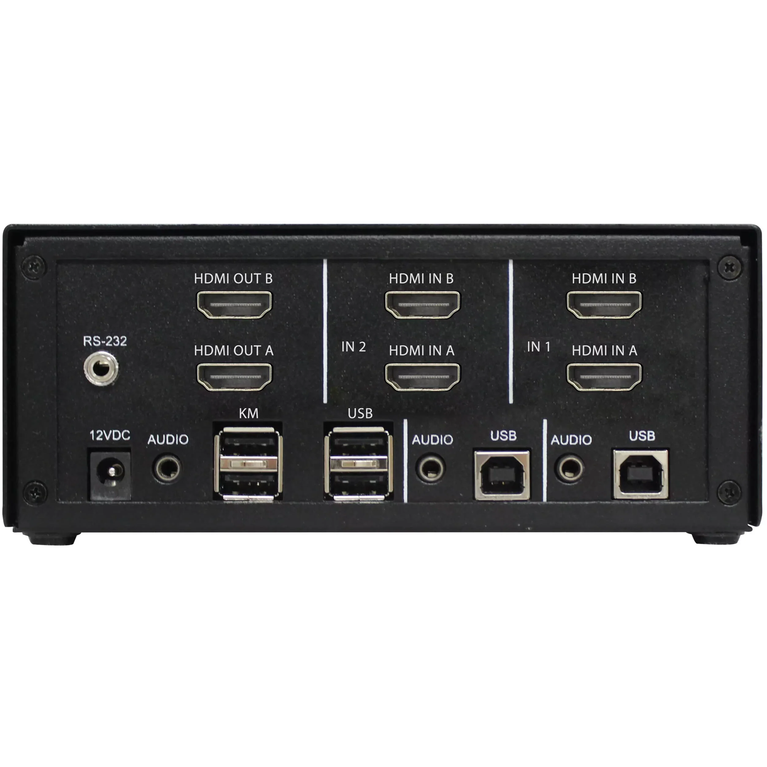 Smart-AVI 2-Port Dual-Head HDMI KVM Switch with Audio and USB 2.0 Support - Image 3