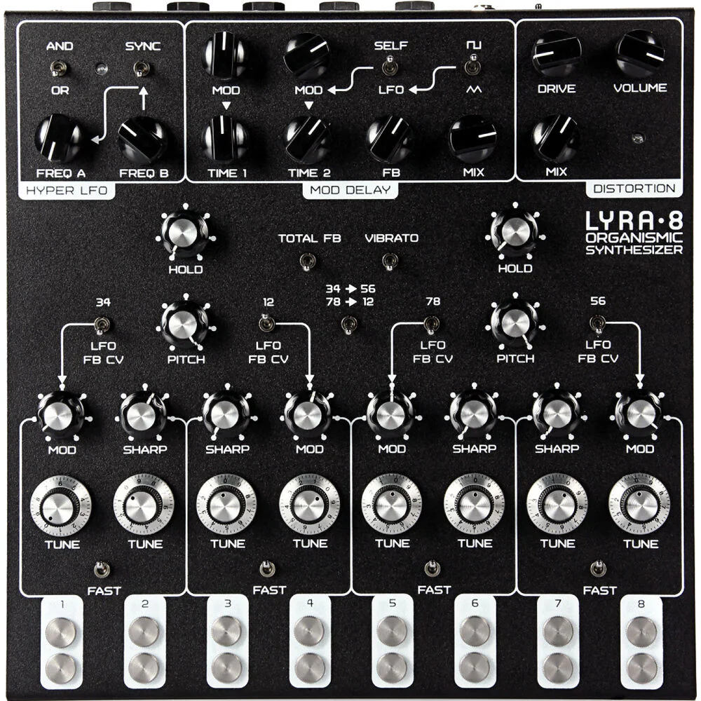 SOMA Laboratory Lyra-8 Organismic Synthesizer (Black) - Image 3