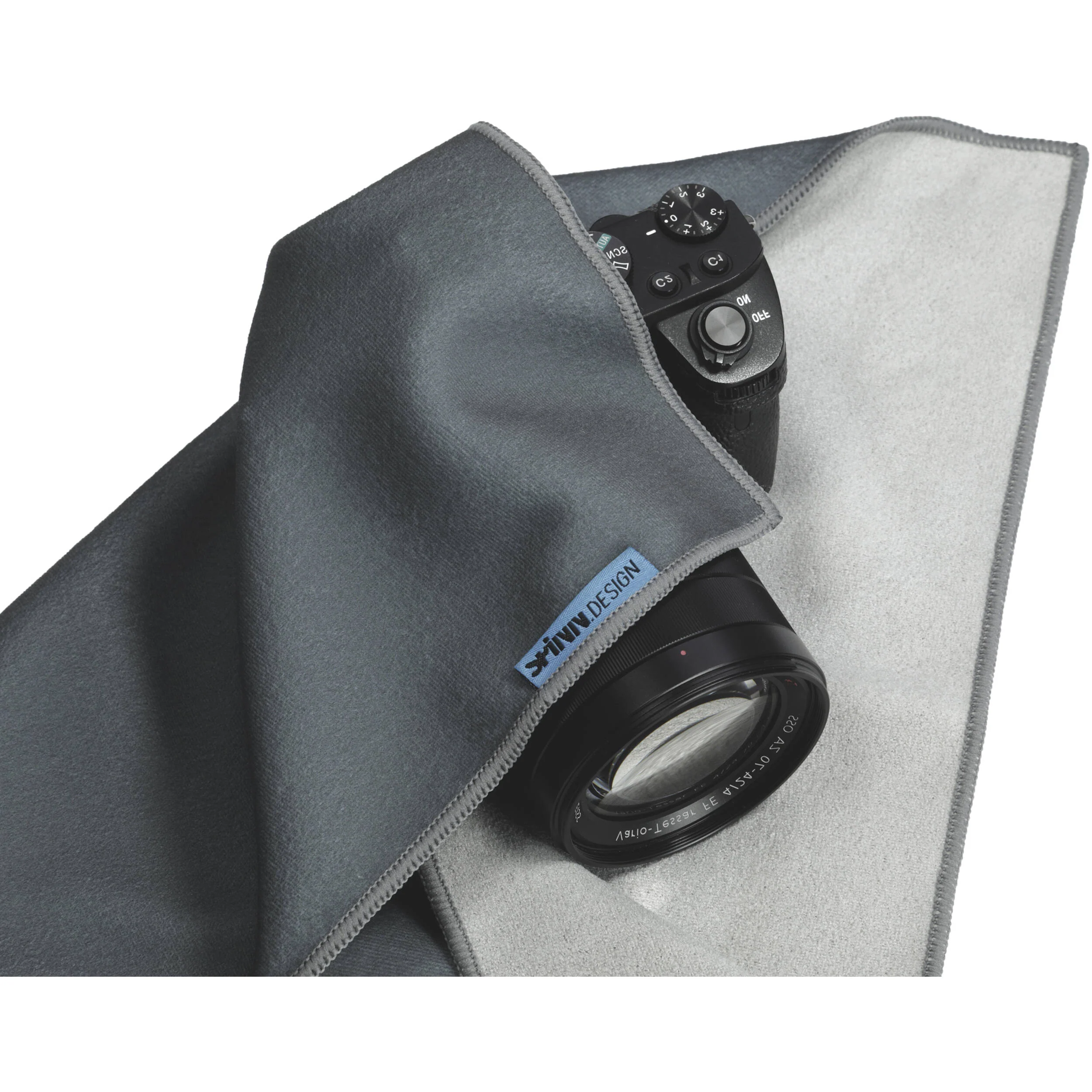 SPINN.DESIGN CW.01 Protective Camera Wrapper (Gray, Large) - Image 3