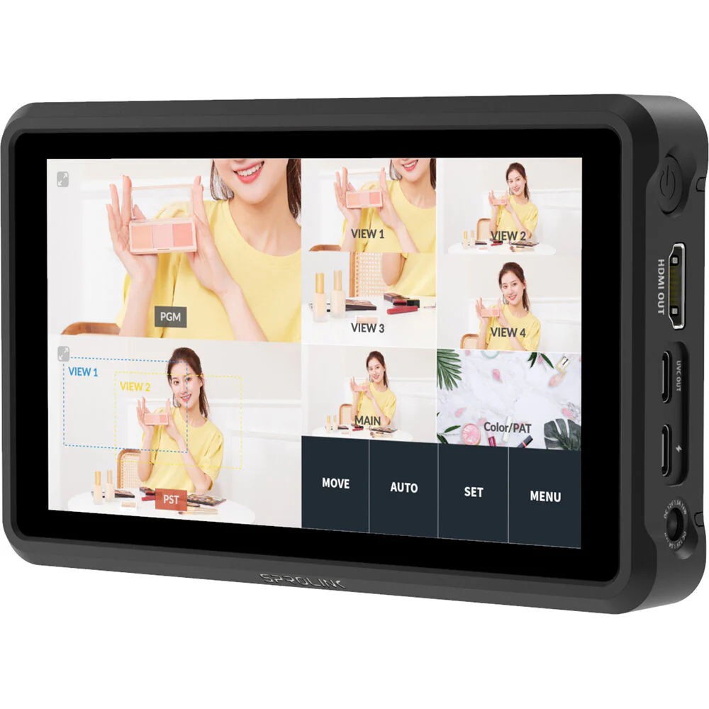 Sprolink 5.5" MC-4K Pro Virtual Multi-Camera Switcher - Image 3