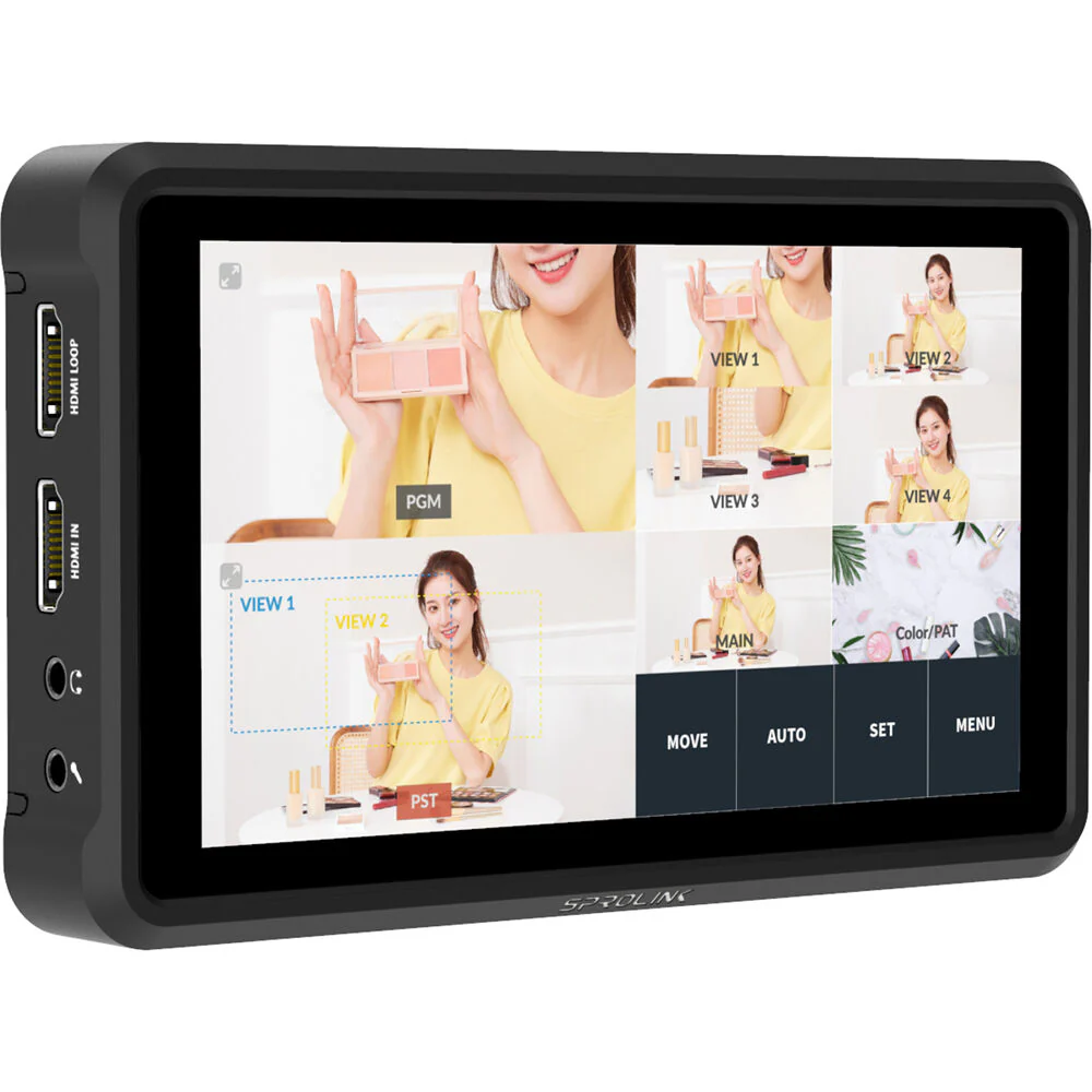 Sprolink 5.5" MC-4K Pro Virtual Multi-Camera Switcher - Image 4