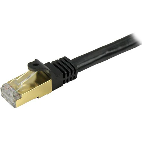 StarTech Cat 6a 10GbE RJ-45 Cable (7', Black) - Image 2