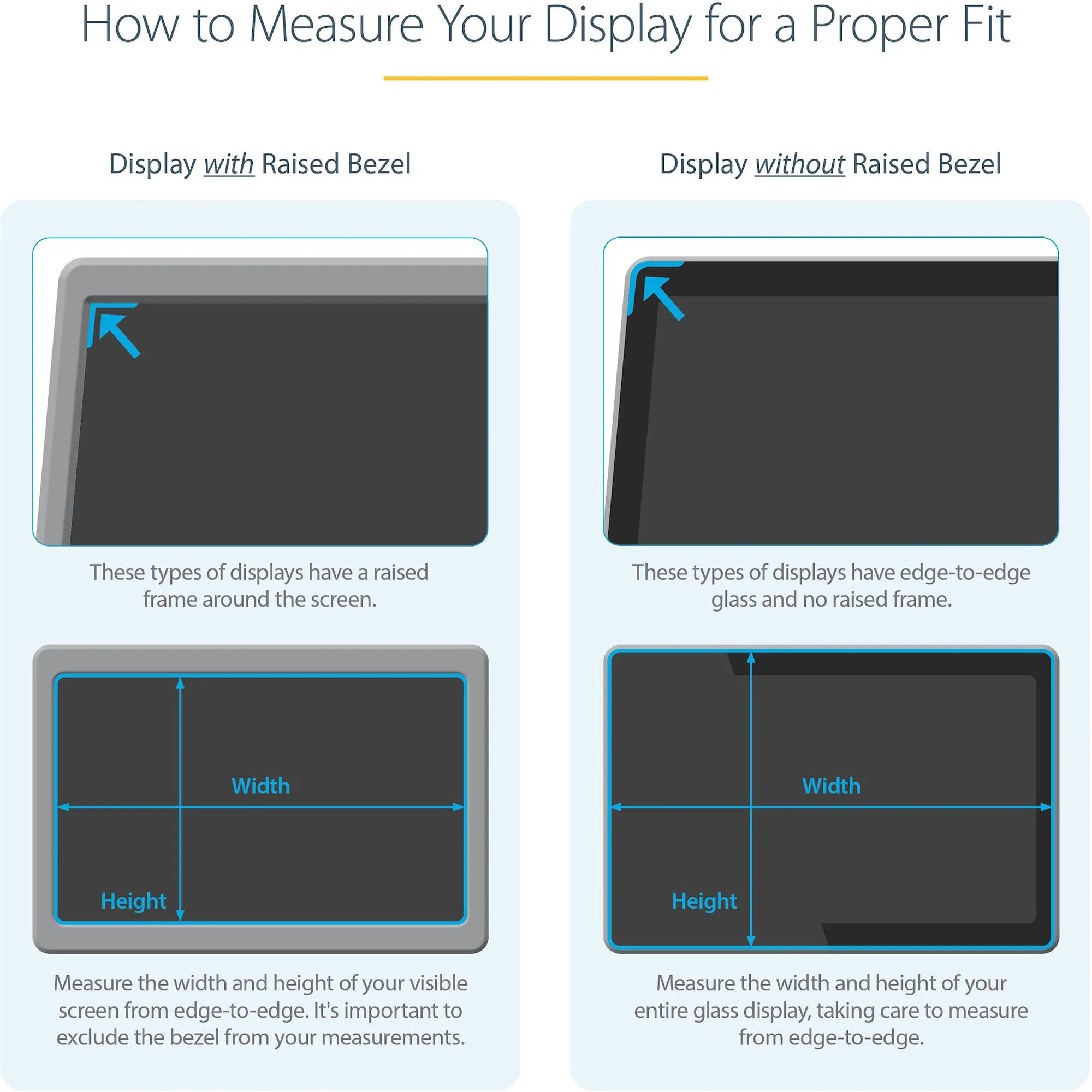 StarTech Monitor Privacy Screen for 34" 21:9 Ultrawide Displays - Image 5