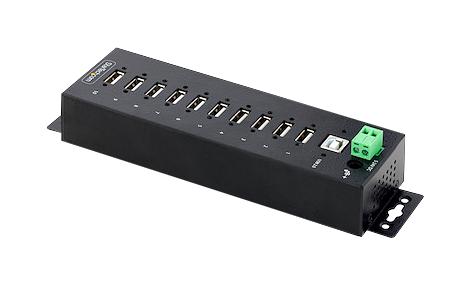 Startech USB210AIND-USB-A-HUB Hub 10 Port Industrial USB 3.0 Mains Powered New - Image 3