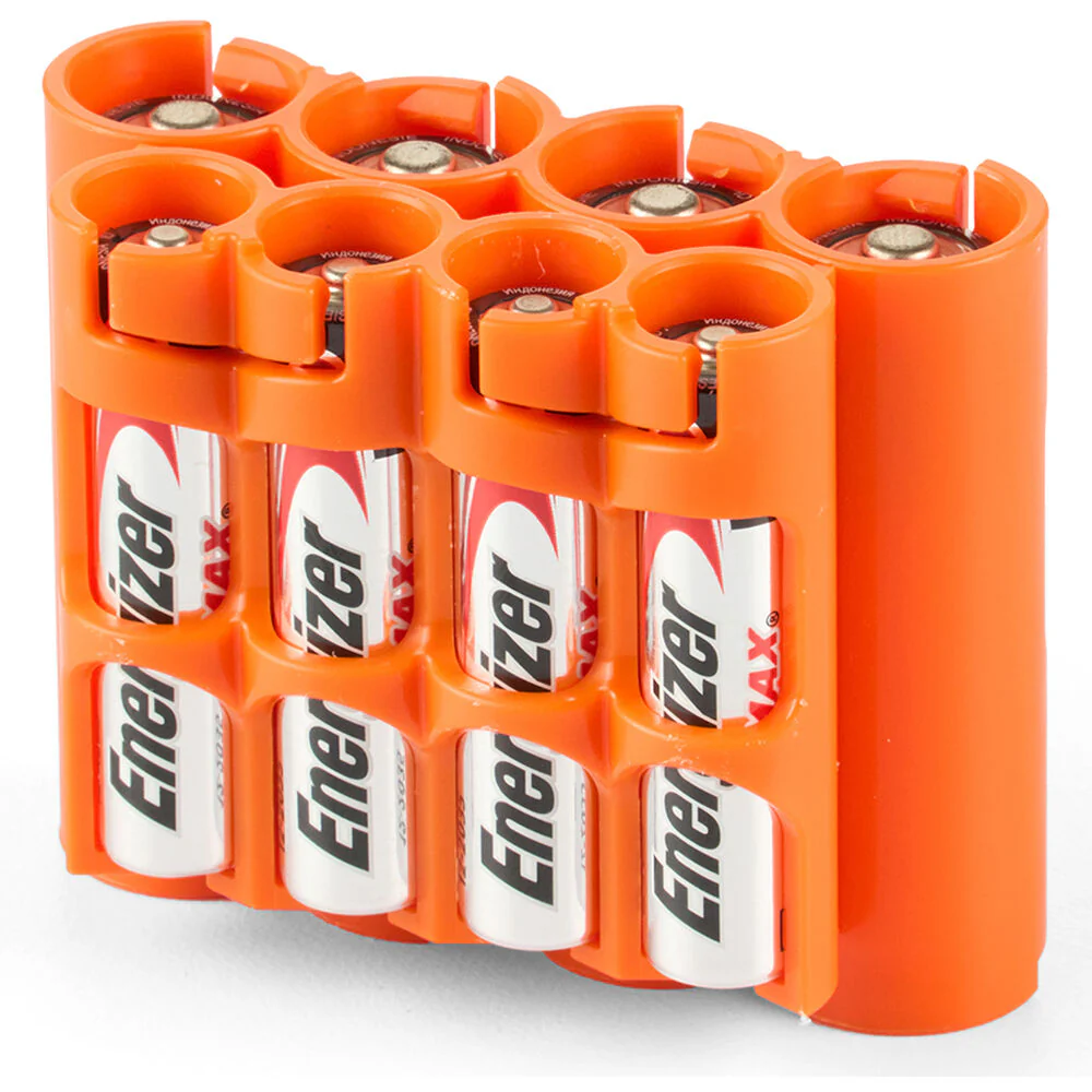 STORACELL AA/AAA Combo Battery Holder (Orange) - Image 2
