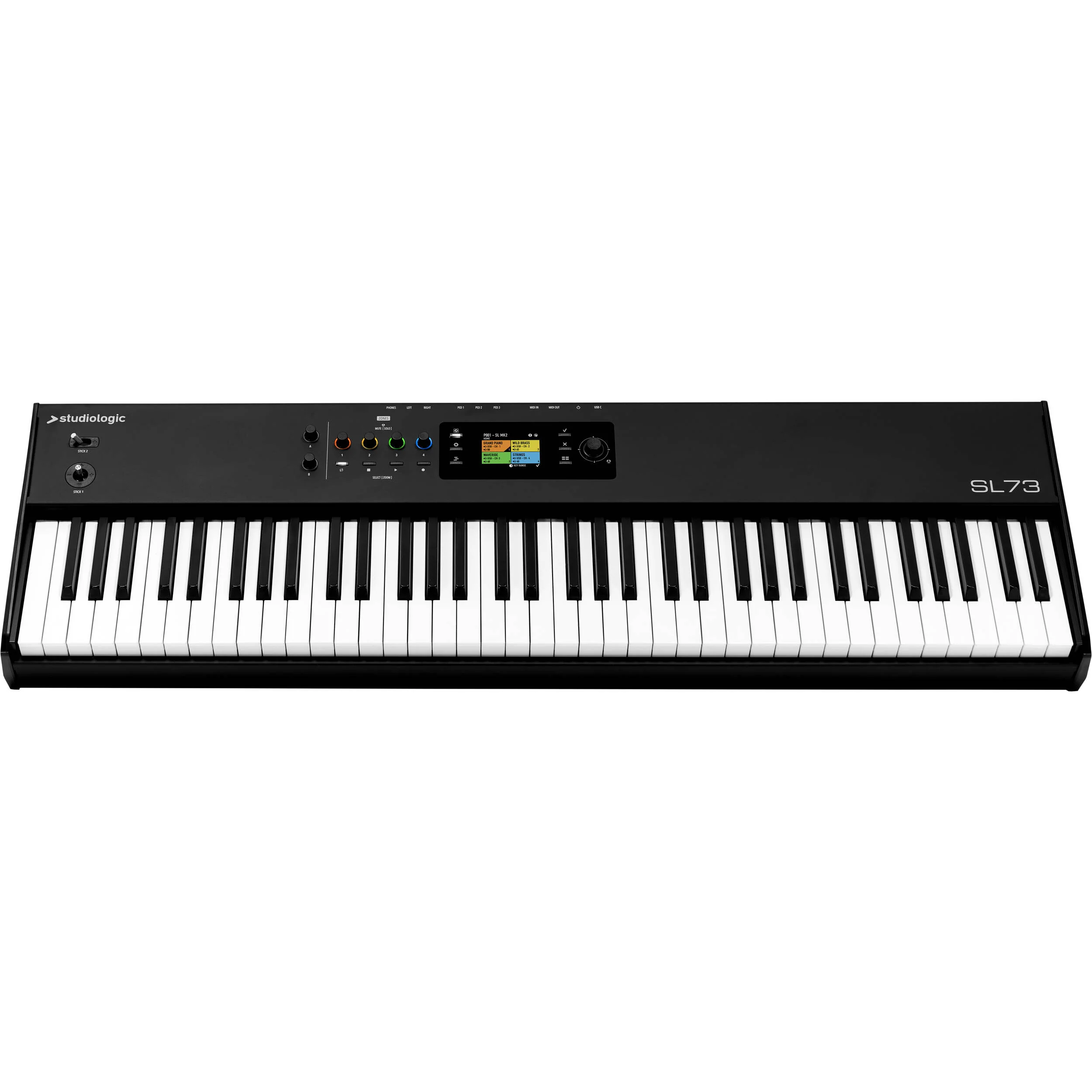 StudioLogic SL73 MK2 73-Key MIDI Controller with Hammer Action - Image 2