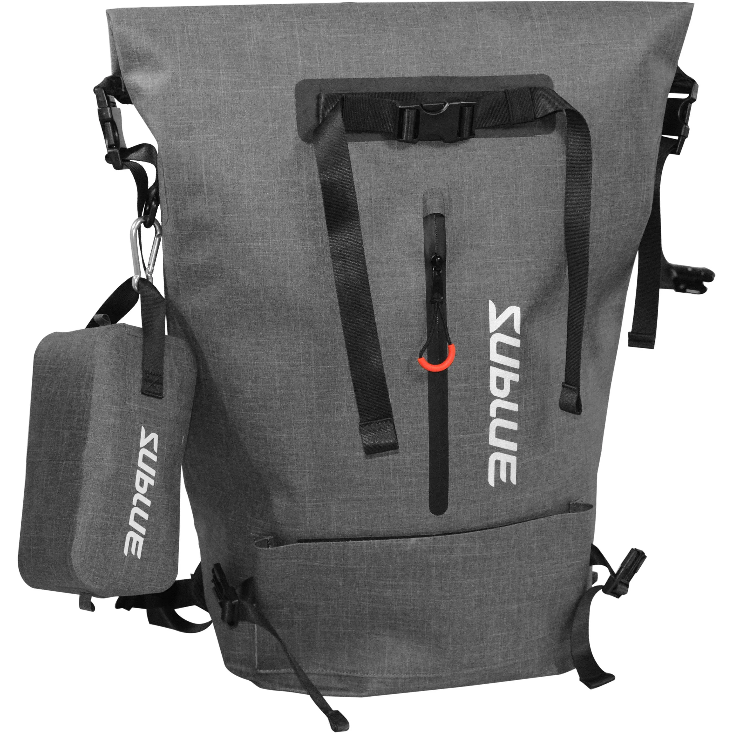 Sublue US Multifunctional Dry Backpack 30L (Whale Gray) - Image 6